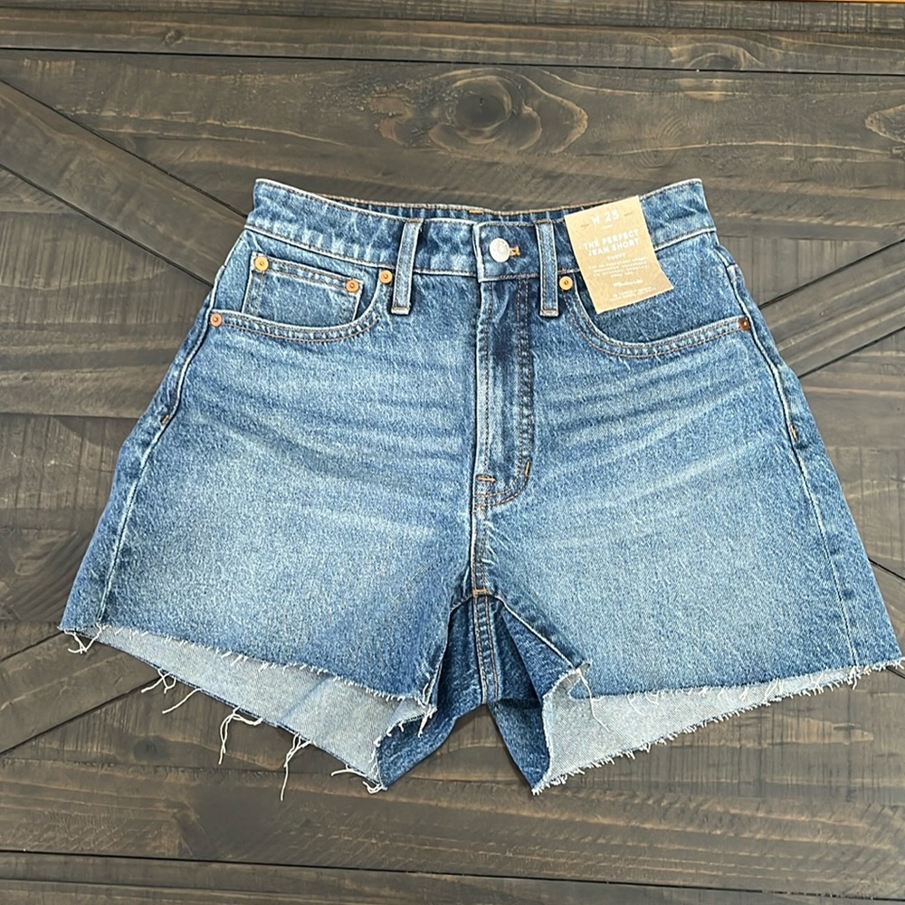 Madewell jean shorts
